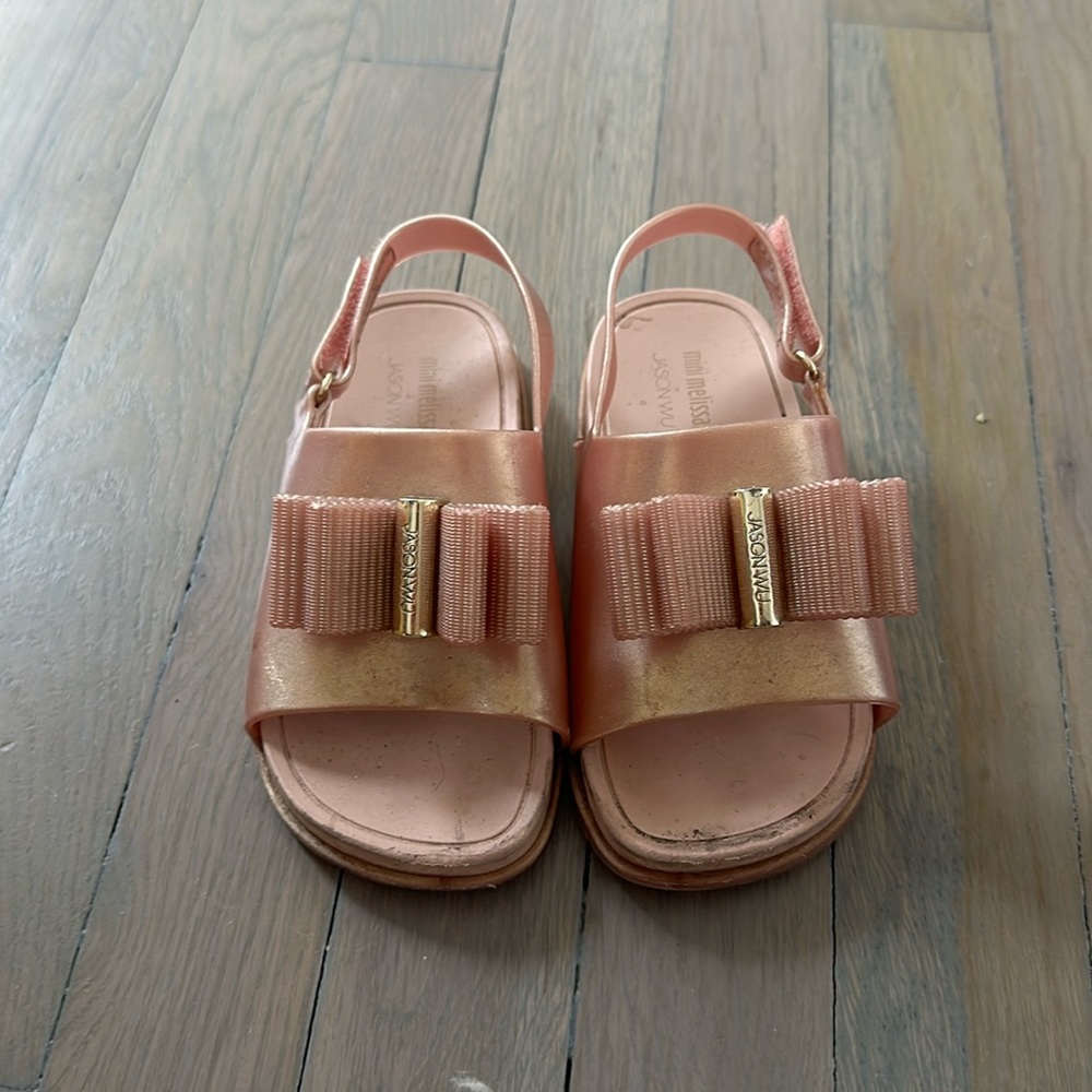 Mini Melissa Sandals Size 10